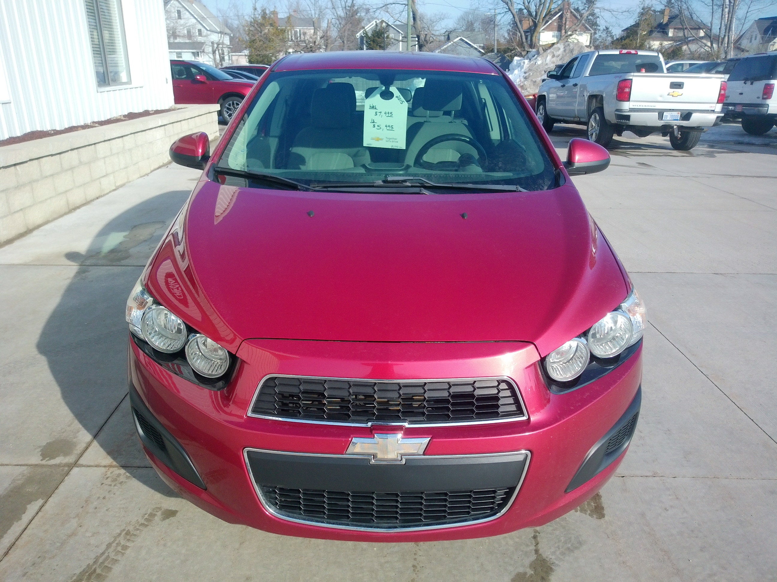 Used 2015 Chevrolet Sonic LT with VIN 1G1JD6SH1F4160087 for sale in Manistique, MI