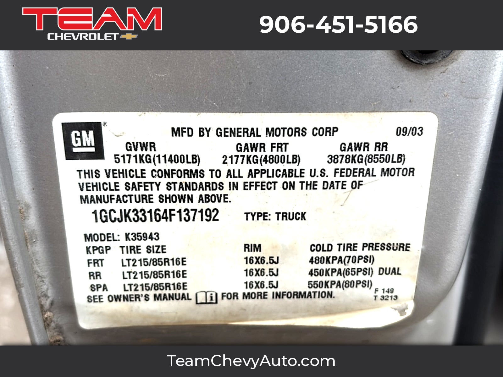 2004 Chevrolet Silverado 3500 HD DRW LS